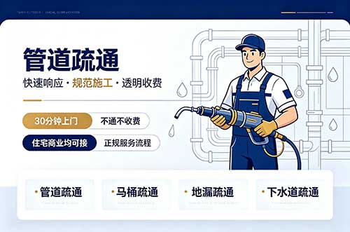 开江管道疏通