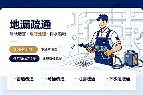 开江地漏疏通