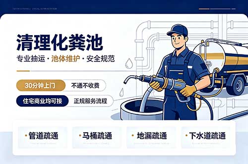 开江清理化粪池